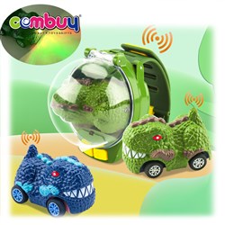 CB982707-8 CB982712-3 - Cute cartoon dinosaur tank alloy mini car with watch remote